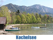 Kochelsee südöstlich von München (+ Trimini Spaßbad) (Foto: MartiN Schmitz)